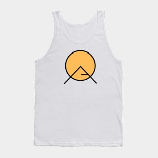 Franklin Mountain Atheist Logo Tank Top